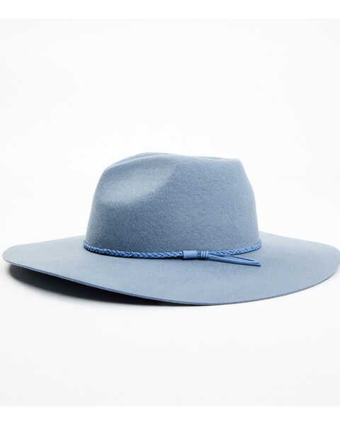 Image #3 - Peter Grimm Women's Amor Mio Felt Western Hat , Light Blue, hi-res