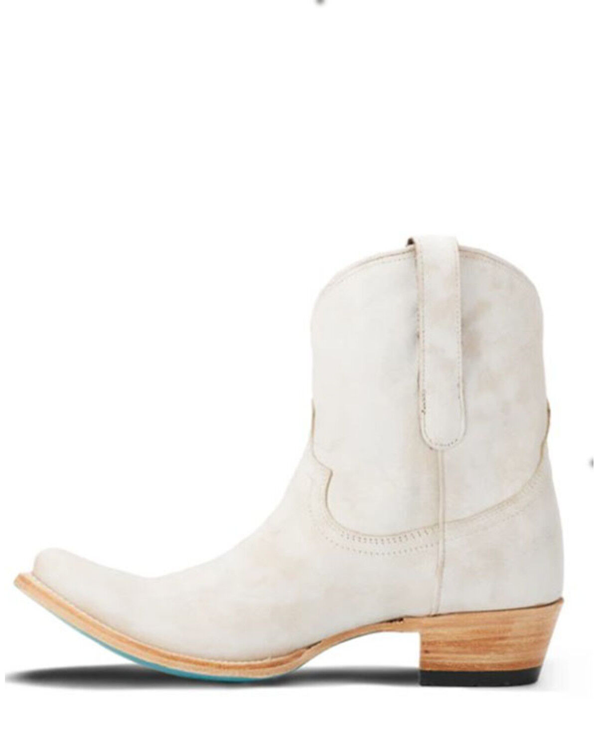 Image #3 - Lane Women's Emma Jane Western Booties - Snip Toe, Ivory, hi-res
