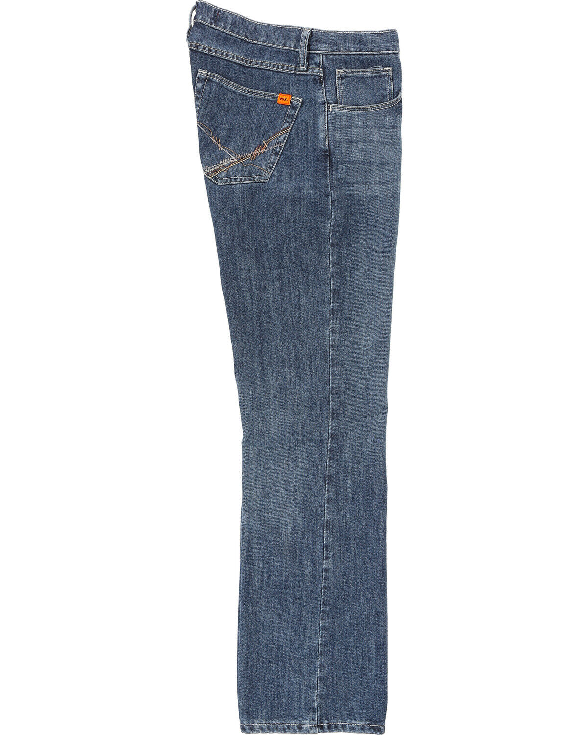 Image #4 - Wrangler's 20X Men's Flame Resistant Bootcut Jeans, Indigo, hi-res