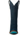 Image #4 - Lane Women's Emma Jane Suede Tall Western Boots - Snip Toe, Navy, hi-res