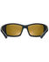 Image #4 - Hobie Men's Everglades Satin Black Frame Polarized Sunglasses  , Black, hi-res