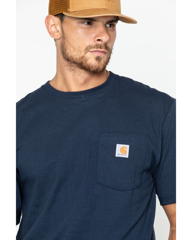Carhartt Men's Solid Pocket Short Sleeve Work T-Shirt - Country Outfitter