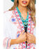 Johnny Was Women's Fredrique Draped Cardigan  , White, hi-res