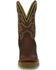 Justin Men's Marshal Whiskey Western Work Boots - Square Toe, Cognac, hi-res