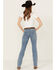 Image #3 - Wrangler Women's Essential Jayne Dark Wash Mid Rise Bootcut Stretch Denim Jeans, Dark Wash, hi-res