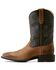 Image #2 - Ariat Men's Sport Western Boots - Broad Square Toe, Brown, hi-res
