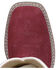 Image #6 - Smoky Mountain Little Girls' Cassidy Western Boots - Broad Square Toe, Red, hi-res