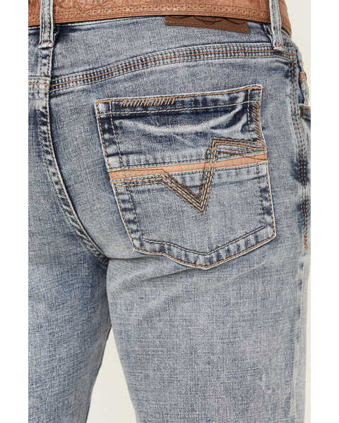 Image #4 - Cody James Men's Pinedale Slim Straight Stretch Denim Jeans, Medium Wash, hi-res