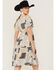 Mikarose Women's The Clementine Multi Patchwork Mini Dress, Multi, hi-res