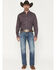 Image #1 - Ariat Men's Boot Barn Exclusive M7 Livermore Coltrane Medium Wash Slim Straight Stretch Denim Jeans, Medium Wash, hi-res