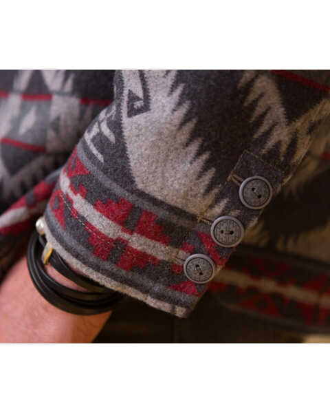 Ryan Michael Men's Mountain Wool Jacket, Grey, hi-res