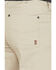 Image #4 - Brothers and Sons Men's Weathered Ripstop Stretch Slim Straight Pants, Stone, hi-res