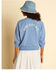 Image #3 - Billabong x Wrangler Women's On The Rise Surf City Graphic Sweatshirt, Blue, hi-res