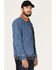 Image #2 - Brixton Men's Utopia Jacket, Light Blue, hi-res