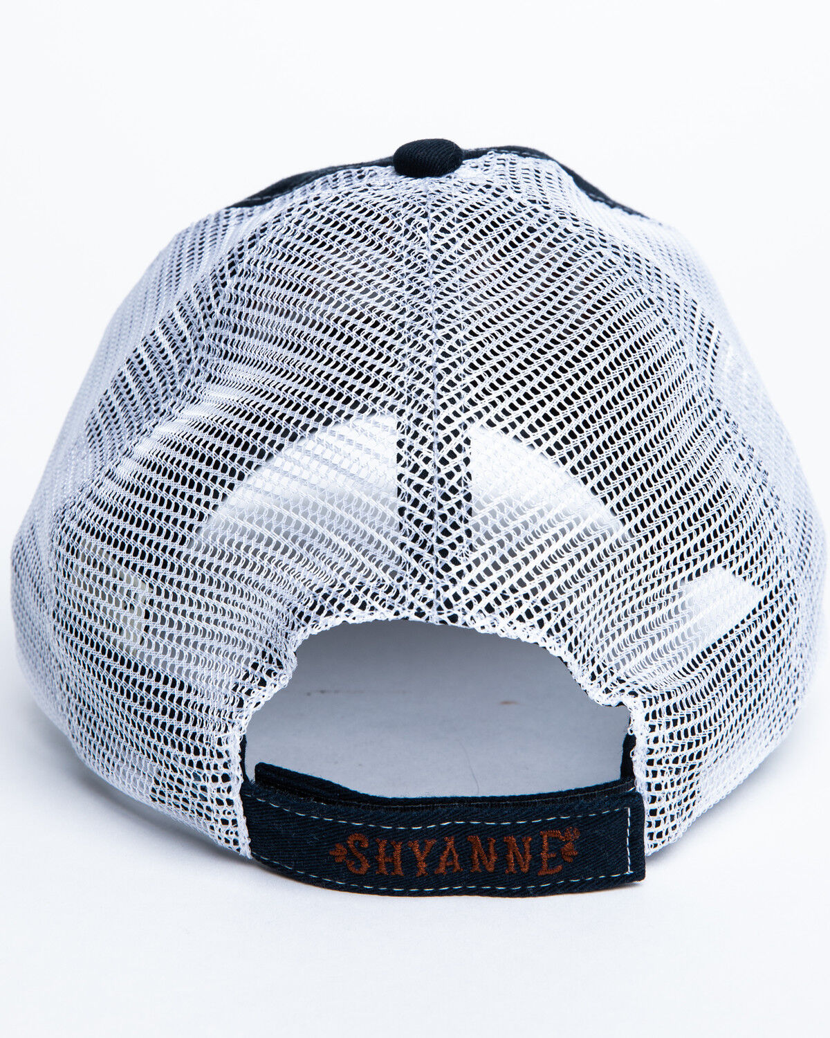 Image #5 - Shyanne Women's Relax It's Just Country Mesh Ball Cap, Blue, hi-res