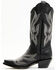 Image #3 - Planet Cowboy Women's Psychedelic Lines On The Highway Leather Western Boot - Snip Toe , Black, hi-res