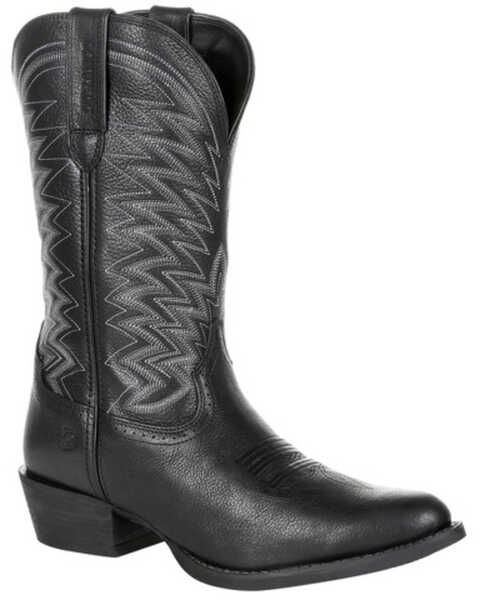 Durango Men's Rebel Frontier Western Performance Boots - Round Toe, Black, hi-res
