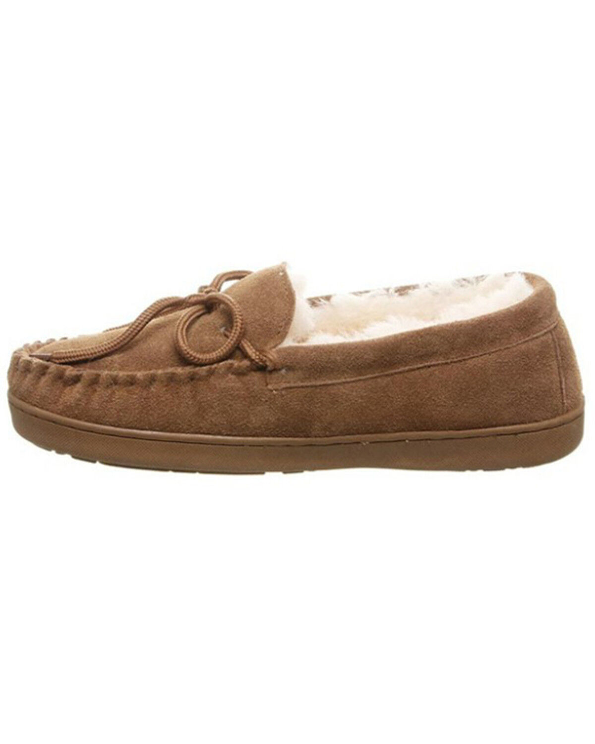 Image #3 - Bearpaw Men's Moc II Wide Slippers, Brown, hi-res