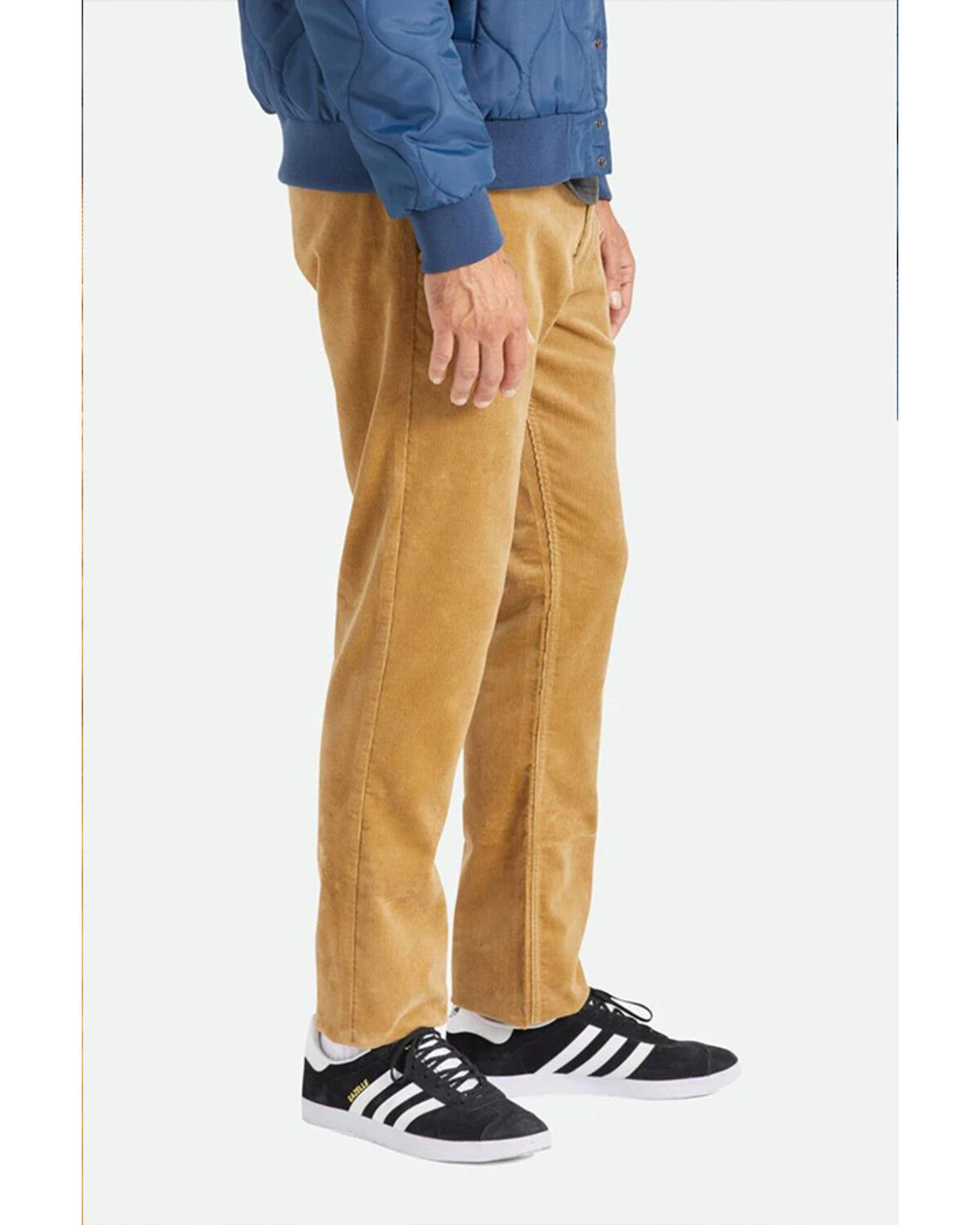 Image #4 - Brixton Men's Khaki Choice Chino Stretch Straight Pant, Beige/khaki, hi-res