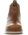 Georgia Boot Men's Waterproof Chelsea Work Boots - Soft Toe, Brown, hi-res