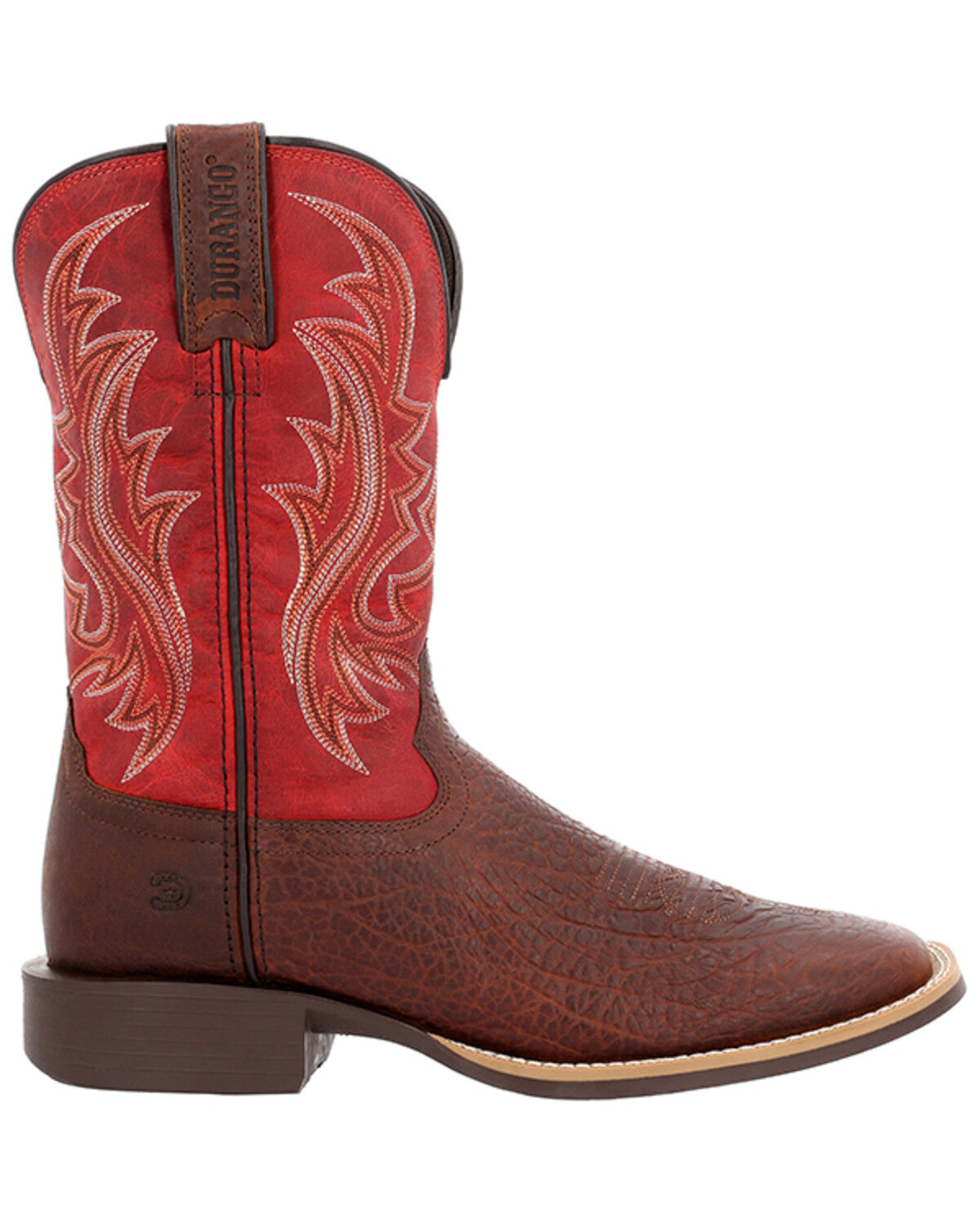 Image #2 - Durango Men's Shyloh Western Boots - Round Toe, Brown, hi-res
