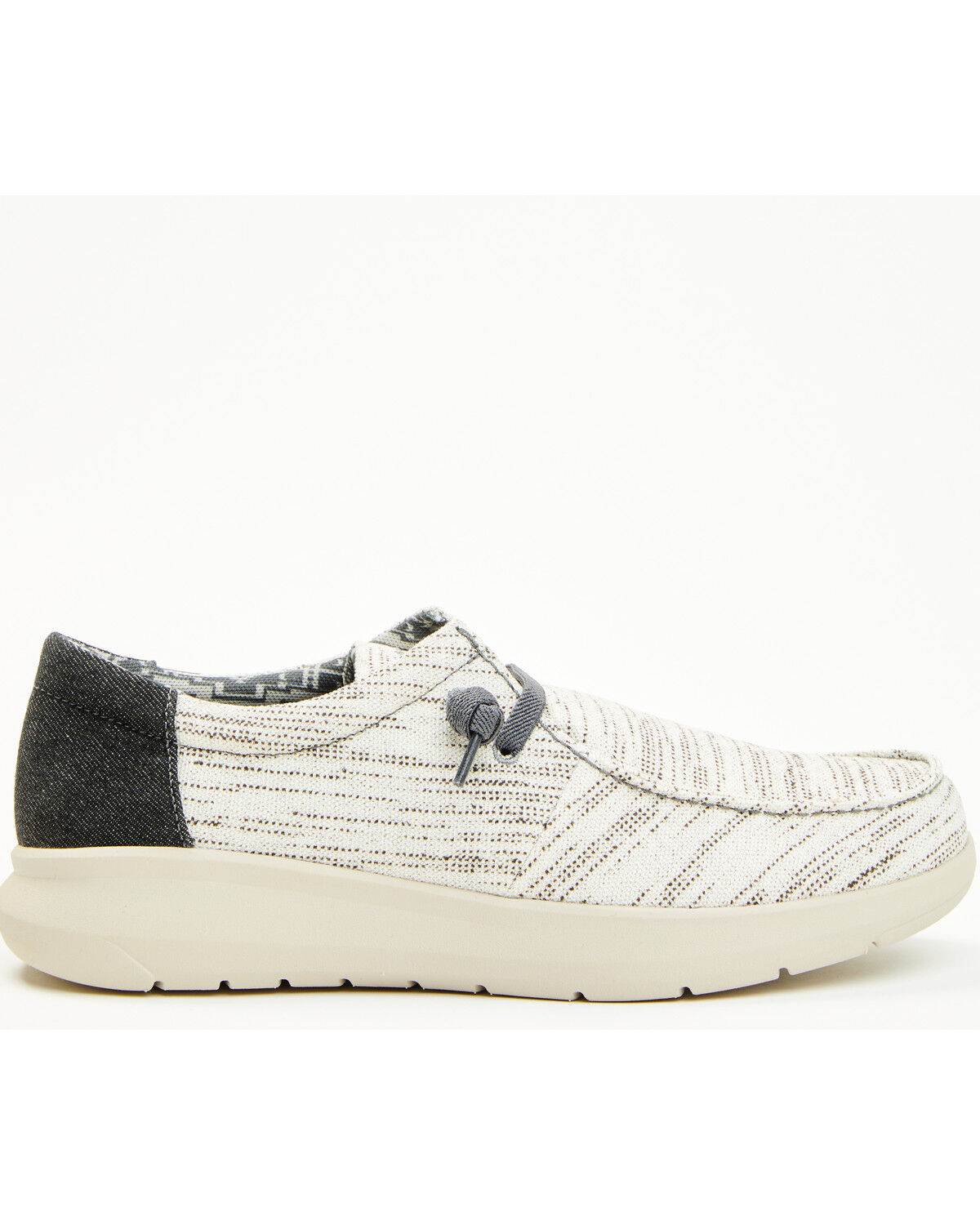 Image #2 - Ariat Men's Hilo Stretch Lace Casual Shoes - Moc Toe, White, hi-res