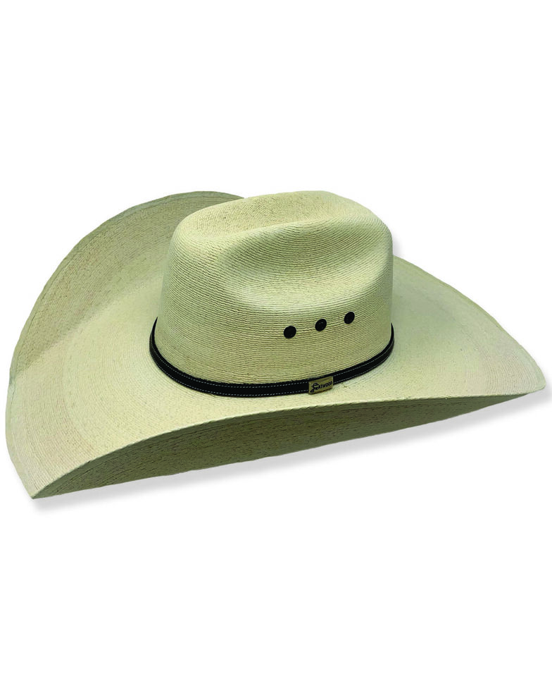 Atwood Men's Aspermont Low Crown "5" Palm Cowboy Hat , Natural, hi-res