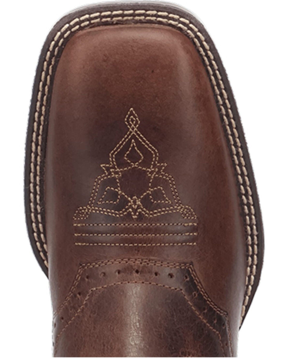 Image #6 - Laredo Men's Stratford Western Performance Boots - Broad Square Toe, Brown, hi-res