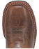 Image #6 - Dan Post Boys' Buckin' Around In The Buck Patriotic Western Boots - Broad Square Toe, Brown, hi-res