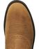 Ariat Men's Brown H20 Workhog Work Boots - Round Toe, Aged Bark, hi-res