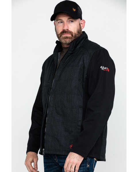 Ariat Men's FR Cloud 9 Insulated Work Jacket - Tall , Black, hi-res