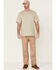Image #2 - Hawx Men's Solid Taupe Force Heavyweight Short Sleeve Work Pocket T-Shirt, Taupe, hi-res