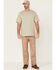 Image #2 - Hawx Men's Solid Taupe Force Heavyweight Short Sleeve Work Pocket T-Shirt , Taupe, hi-res