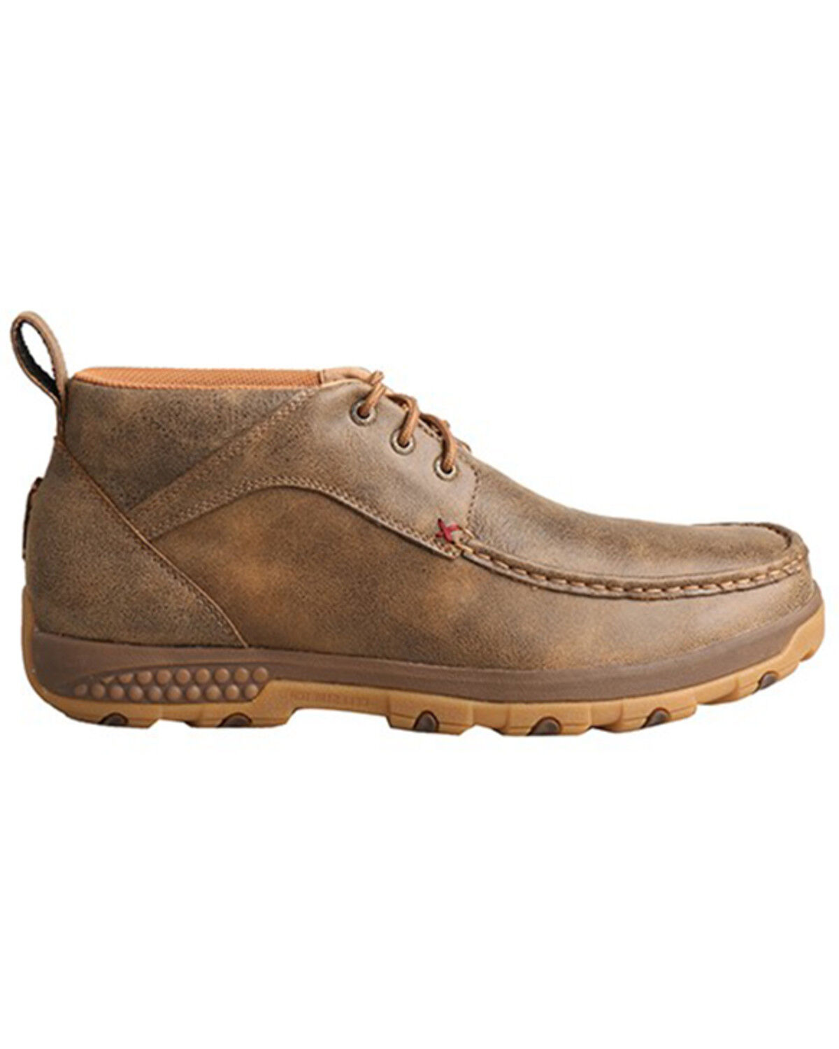 Image #2 - Twisted X Men's Chukka Driving Mocs, Brown, hi-res