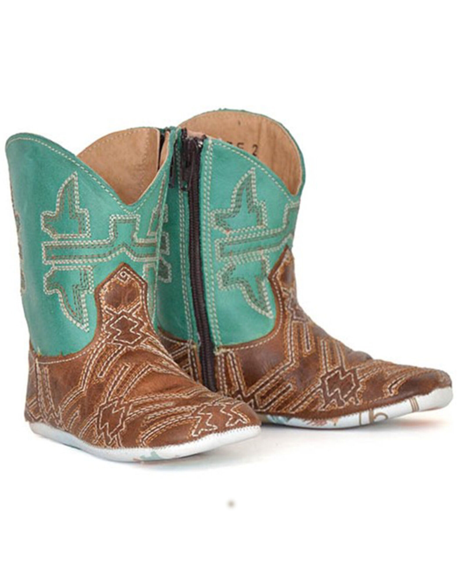 Infant square toe boots 2025