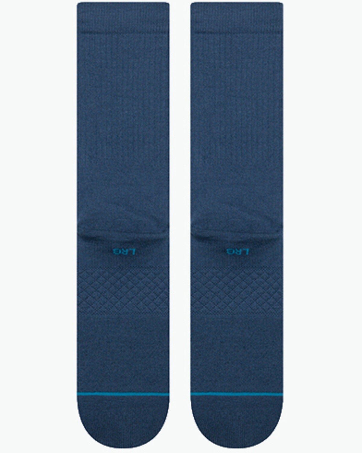 Image #3 - Stance Men's Icon Crew Socks, Dark Teal, hi-res