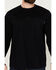 Image #3 - Hawx Men's FR Long Sleeve Pocket T-Shirt - Big, Navy, hi-res