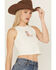 Image #2 - Originality Women's American Women Graphic Tank, White, hi-res
