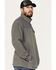 Image #2 - Brothers and Sons Men's Color Block Polar Fleece Jacket, Steel, hi-res