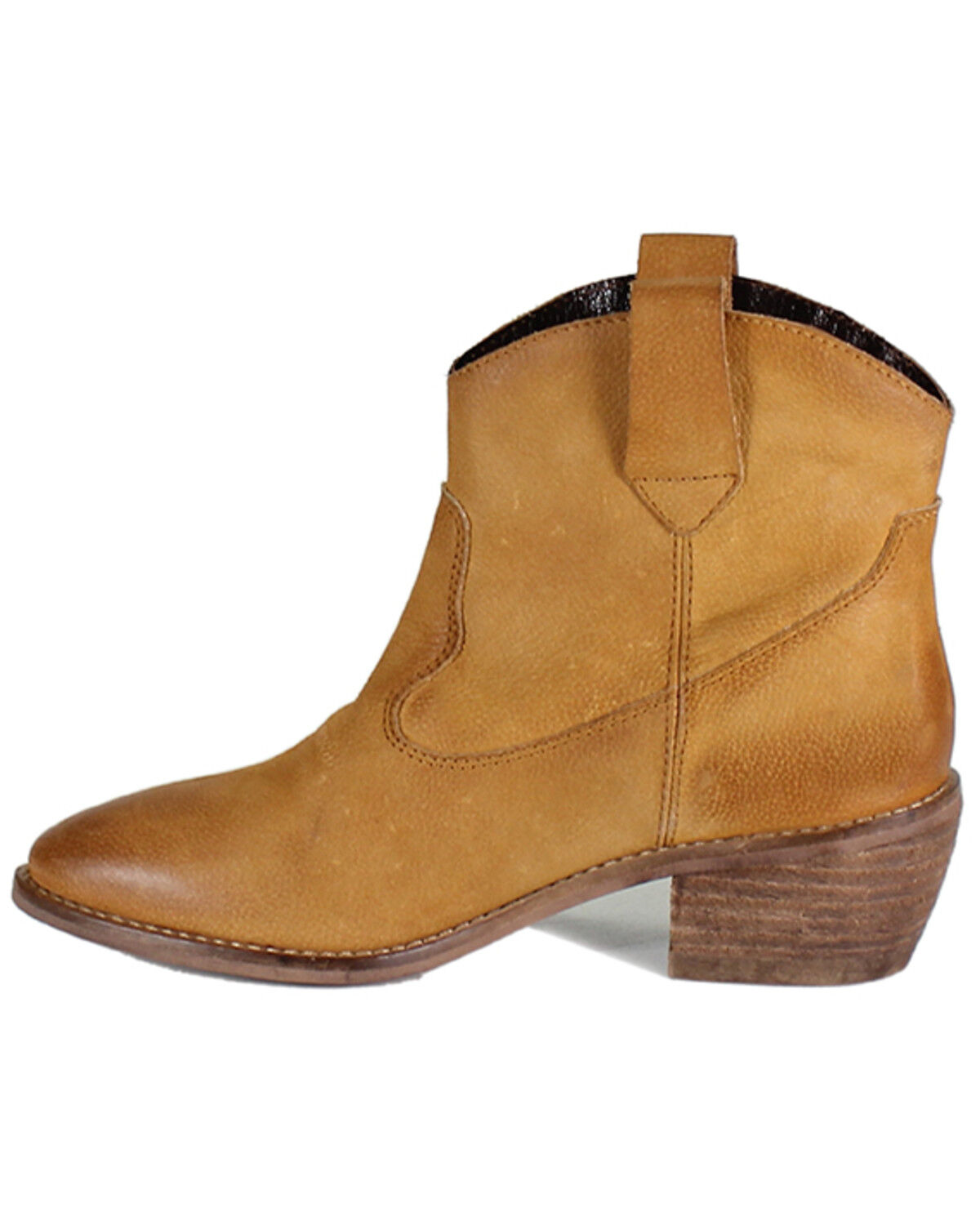 Image #3 - Diba True Women's Outta Town Western Booties - Round Toe, Cognac, hi-res