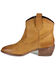 Image #3 - Diba True Women's Outta Town Western Booties - Round Toe, Cognac, hi-res