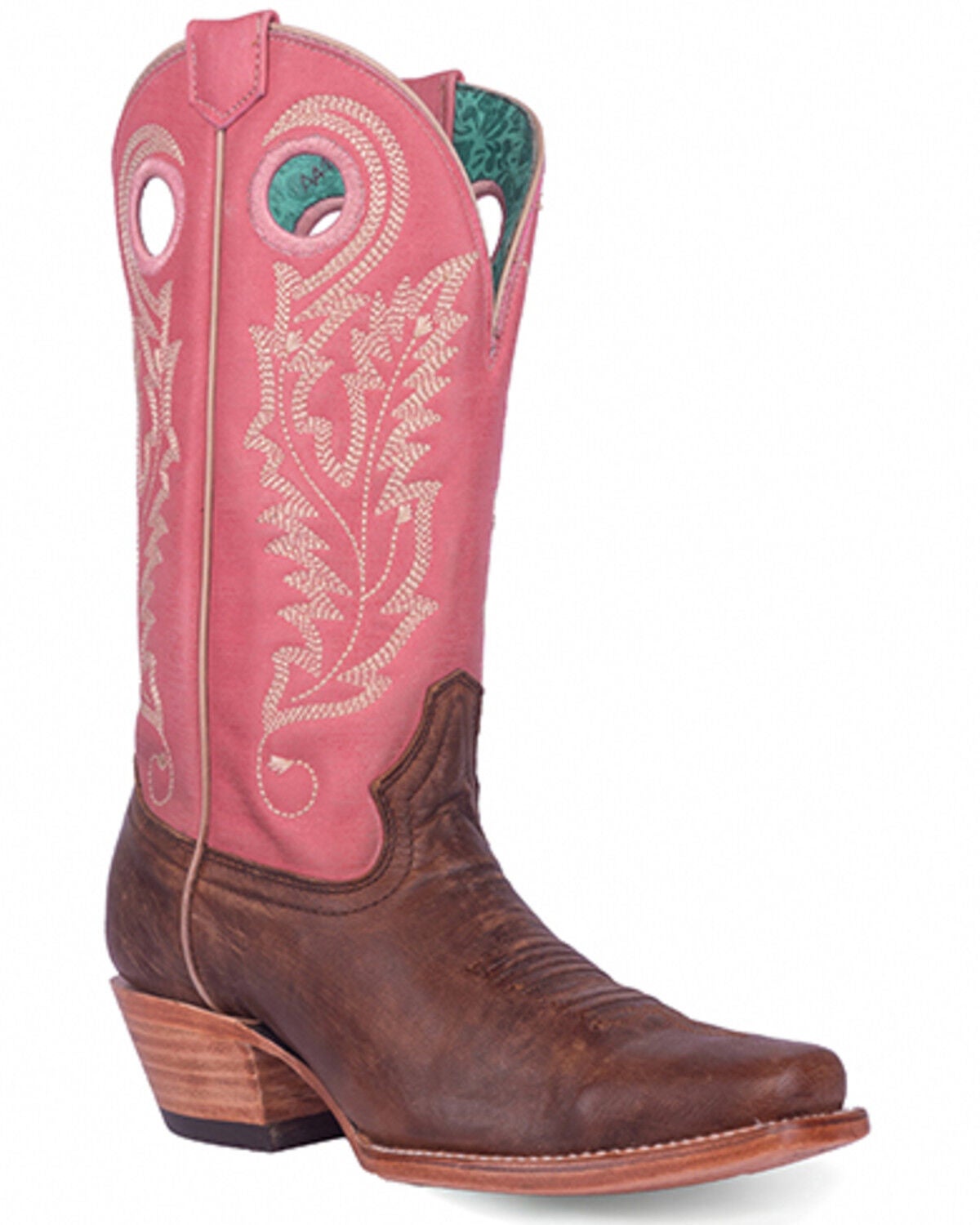 Corral Women's Embroidered Western Boots - Square Toe, Brown, hi-res