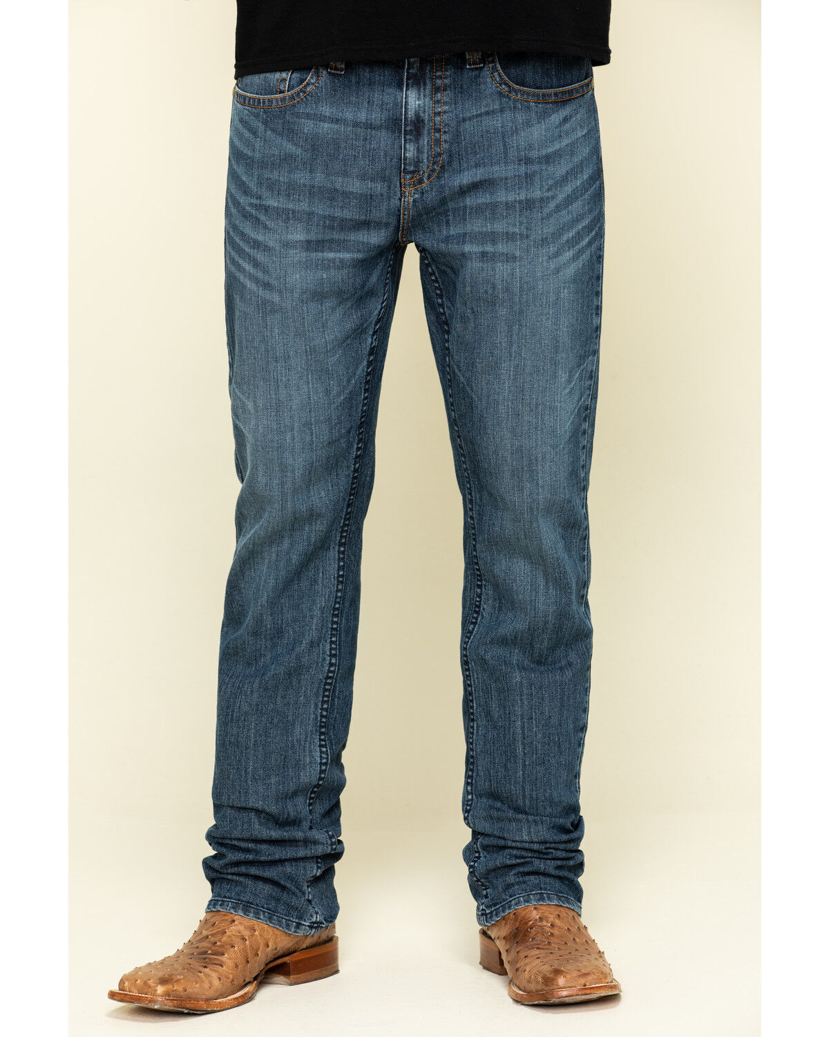 Image #2 - Cody James Men's Jackson Slim Straight Stretch Denim Jeans, Blue, hi-res