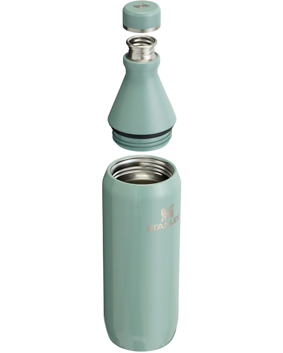 Image #3 - Stanley 20oz All Day Slim Bottle, Sage, hi-res