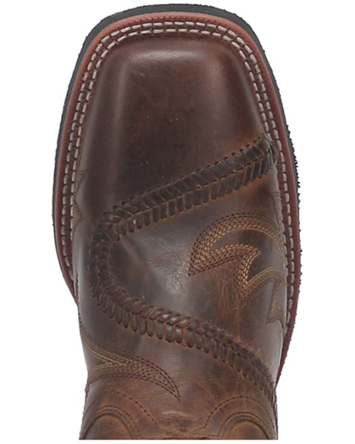 Image #6 - Laredo Men's Arlo Bucklace Fancy Sidewinder Western Boots - Broad Square Toe, , hi-res