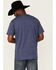 Image #4 - Wrangler Men's Logo Graphic Short Sleeve T-Shirt , Blue, hi-res