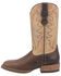 Image #3 - Laredo Women's 11" Western Boots - Broad Square Toe, Brown, hi-res
