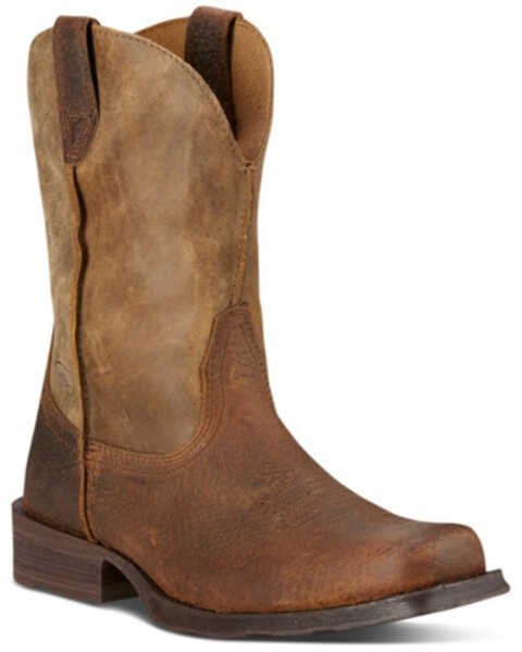 Image #1 - Ariat Men's Rambler 11" Western Boots - Square Toe, Earth, hi-res
