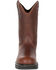 Georgia Boot Men's Carbo-Tec LT Waterproof Western Work Boots - Soft Toe, Brown, hi-res