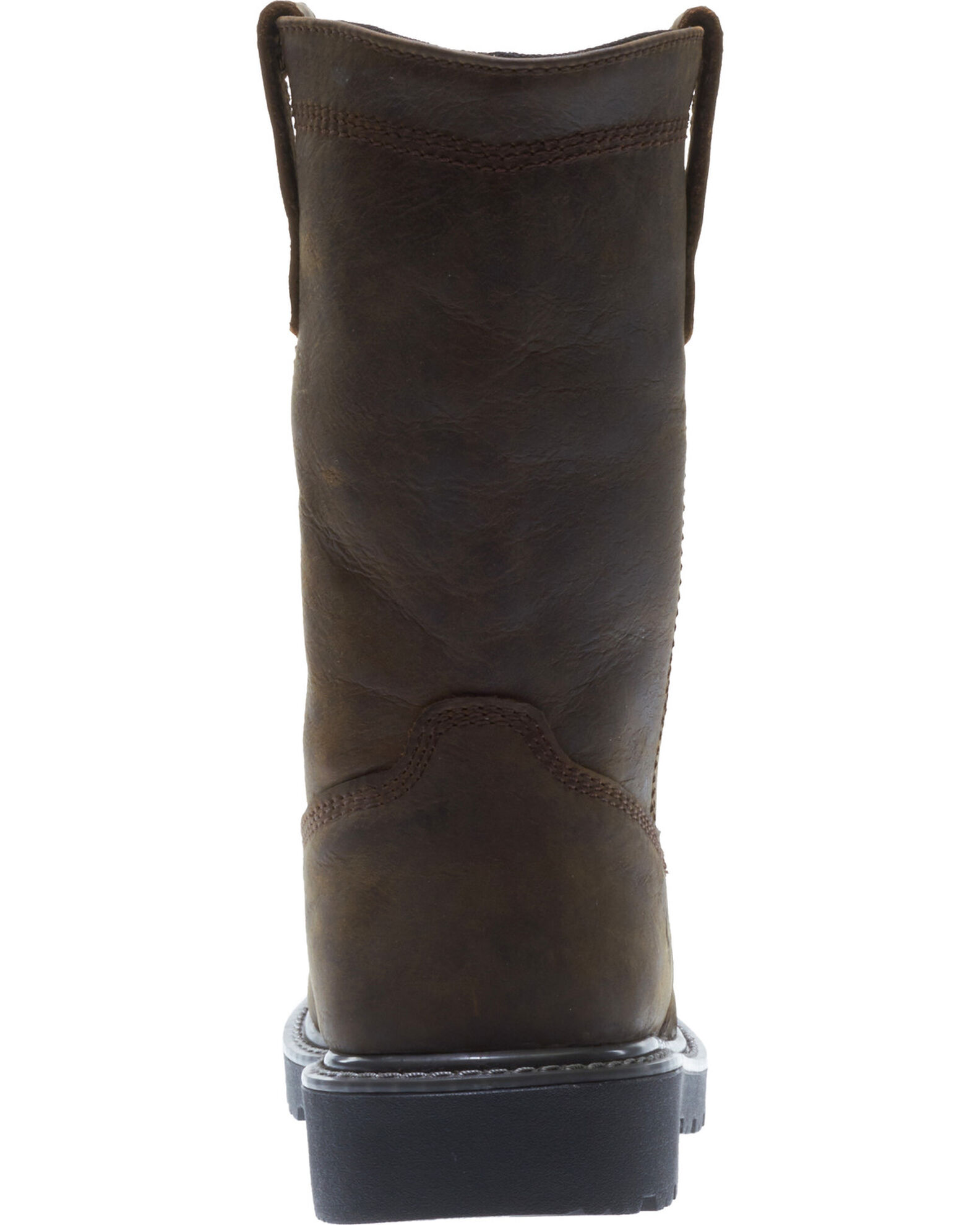 Image #6 - Wolverine Men's Floorhand Waterproof Wellington Work Boots - Round Toe, Dark Brown, hi-res